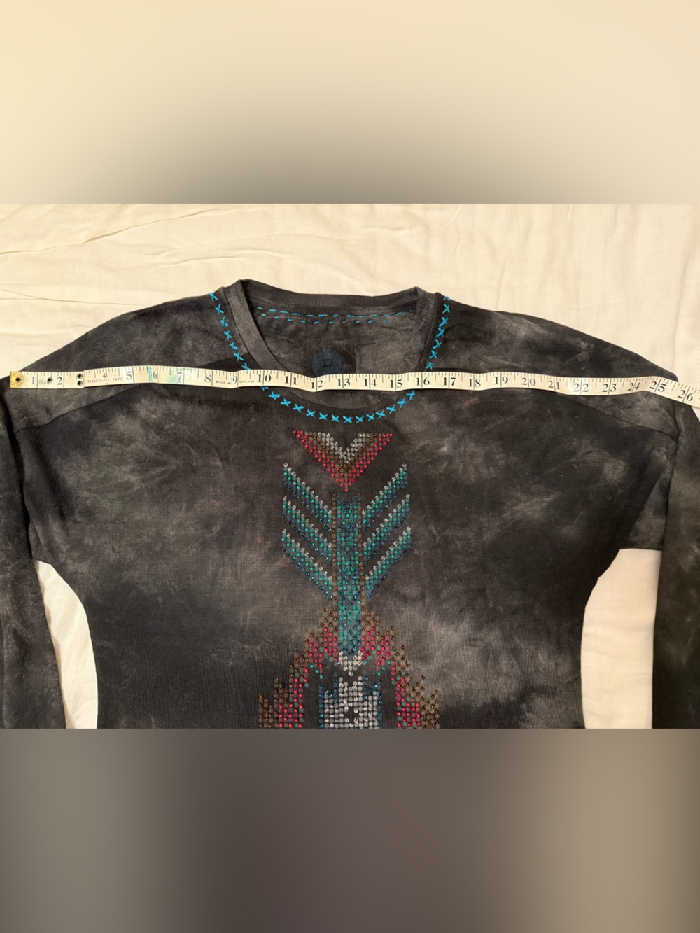 Double D Ranch beaded top - Picture 3 of 5
